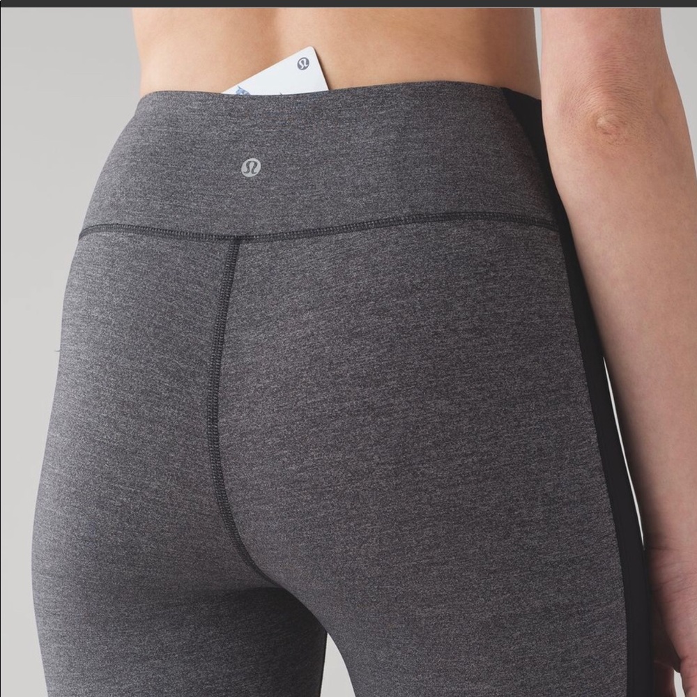 Lululemon Squad GoalS Crop Leggings 17” Heather - Picture 7 of 7